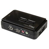 2 PORT MINI USB KVM KIT W/