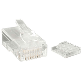 PACKAGE 50 UNITS RJ45 CAT6 MODULAR MULTIFILE CONNECTO RS