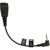 CABLE W/ QD TO 2.5MM PLUG F/ PANASONIC GB500/PLX CA 40