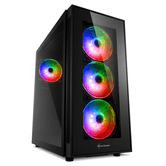 Caja SHARKOON  TG5 Pro RGB RGB Negro