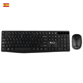 COMBO TECLADO/RATON NGS ALLURE INALAMBRICO NEGRO