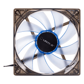 VENTILADOR CAJA UNYKA 12X12 LED AZUL GAMING 51791