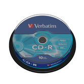 TAMBOR 10 CD-R 700 VERBATIM ULTRAPROTECTION