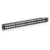 PATCH PANEL VACIO UTP CAT.6 48 PUERTOS KEYSTONE SLIM 1U