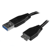 15CM SLIM USB 3.0 MICRO B CABLE SHORT USB 3.0 A TO MICRO B CAB LE