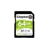 64GB SDXC CANVAS SELECT PLUS 100R C10 UHS-I U1 V 10