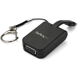 PORTABLE USB C TO VGA ADAPTER QUICK-CONNECT KEYCHAIN 108 0P