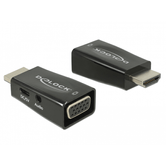 Delock Adaptador HDMI-A macho VGA hembra/audio