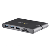 REPLICADOR USB-C DOCKING STATION VGA HDMI GBE SD WIN M AC