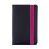 LYBOX FUNDA TABLET UNIVERSAL. 8". 6 POSICIONES. NEGRO-VIOLETA (LY015)