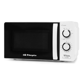 HORNO MICROONDAS SIN GRILL ORBEGOZO MI2115 20 LITROS BLANCO