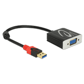 ADAPTADOR USB A VGA DELOCK 62738