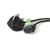 Cable de Alimentacion Corriente de 3m para Ordenador C13 a Enchufe Bri