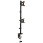 DUAL MONITOR MOUNT - VERTICAL FOR MONITORS UP TO 27IN - STE EL