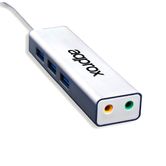 TARJETA DE SONIDO APPROX APPUSB51HUB 5.1 USB + HUB 3 USB 3.0