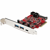 TARJETA PCIE USB 5 PUERTOS 2X USB 1X USBC 1X IDC - TIPO  C