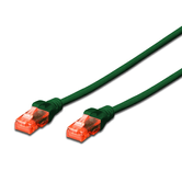 EWENT CABLE DE RED LATIGUILLO RJ45 CAT.6 U/UTP 2M VERDE