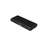 CAJA SSD TOOQ M.2 TQE-2222B USB3.1 GEN2 NGFF/NVME NEGRA RGB