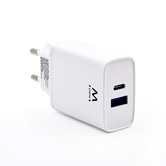 EWENT Cargador rapido Q3 20w Usb-C y Usb-A