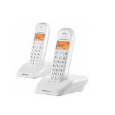 MOTOROLA S1202 Telefono DECT DUO Blanco