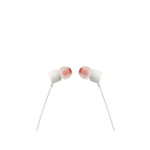 AURICULARES DE BOTON JBL T110 WHITE