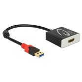 ADAPTADOR USB A HDMI DELOCK 62736