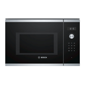 HORNO MICROONDAS INTEGRABLE BOSCH BEL554MS0 25 LITROS CON GRILL  CRISTAL NEGRO