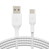 CABLE BELKIN CAB002BT3MWH USB-C A USB-A BOOST CHARGE 3m BLANCO TRENZADO