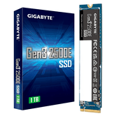 GIGABYTE  Gen3 2500E SSD 1TB  SSD 1000GB M.2  2400MB/s PCI Express 3.0 NVMe