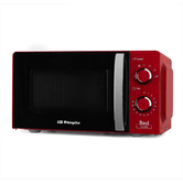 HORNO MICROONDAS SIN GRILL ORBEGOZO MI2121 20 LITROS ROJO