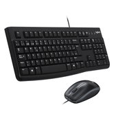 TECLADO + RATON OPTICO LOGITECH DESKTOP MK120