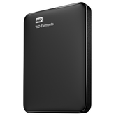 WESTERN DIGITAL ELEMENTS PORTABLE - Disco Duro Externo, 2.5", 1.5TB, Micro-USB B 3.0, Negro