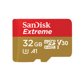 Extreme microSDHC 32GB+SD Ad Sports Cam