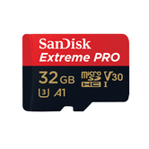 Extreme Pro microSDHC 32GB+SD Adapter