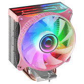 VENTILADOR CON DISIPADOR DE CPU MARS GAMING MCPU-VR PINK DISE??O DOBLE ESPEJO INFINITO 4 HEADPIPES