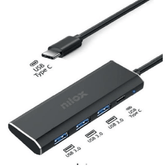 HUB NILOX USB C 3XUSB 3.0 1XUSBC