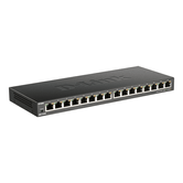 16-PORT 10/100/1000MBPS UNMANAG GIGABIT ETHERNET SWITCH IN