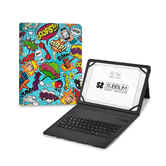 FUNDA Y TECLADO 9.6´´ SUBBLIM TRENDY COMIC