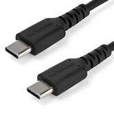 1M USB C CABLE BLACK HIGH QUALITY ARAMID FIB ER