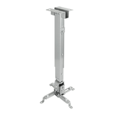 SOPORTE TECHO PROYECTOR TOOQ PJ2012T-SPLATA 130/430 - 650 mm MAX 20 KG