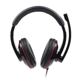 Auricular estéreo USB negro