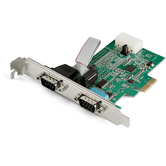 2 PORT PCI-E RS232 SERIAL CARD 16950 UA RT