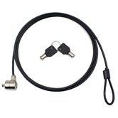 CABLE SEGURIDAD PARA PORTATIL NILOX CON LLAVE 1,8M