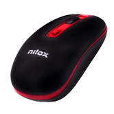 RATON NILOX NXMOWI2002 WIRELESS 1000 DPI NEGRO/ROJO