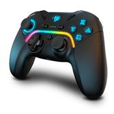 GAMEPAD INALAMBRICO KAYROS | RGB | PC, SWITCH, ANDROID, IOS