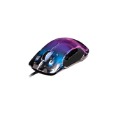 RATON GAMING NEWSKILL LYCAN RGB 16000DPI - TRANSPARENTE