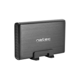 CAJA EXTERNA NATEC RHINO DISCO DURO 3,5" USB 3.0 SATA NEGRA