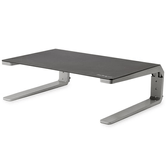 Monitor Riser Steel/Aluminum Adjustable