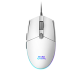 Mars Gaming Ratón MMG 3200dpi RGB FLOW Blanco