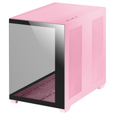 CAJA TORRE E-ATX MARS GAMING MCV4 PINK XXL PREMIUM CUSTOM DOBLE VENTANA DE CRISTAL TEMPLADO CONTINUO SIN FUENTE DE ALIMENTACION